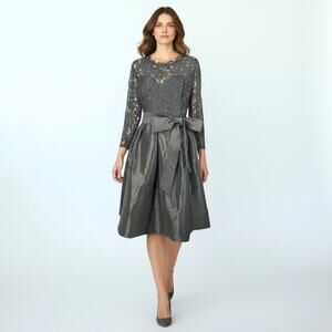 MANIJU NWT Lace & Taffeta Whimsey Goth Formal Party Dress  2X